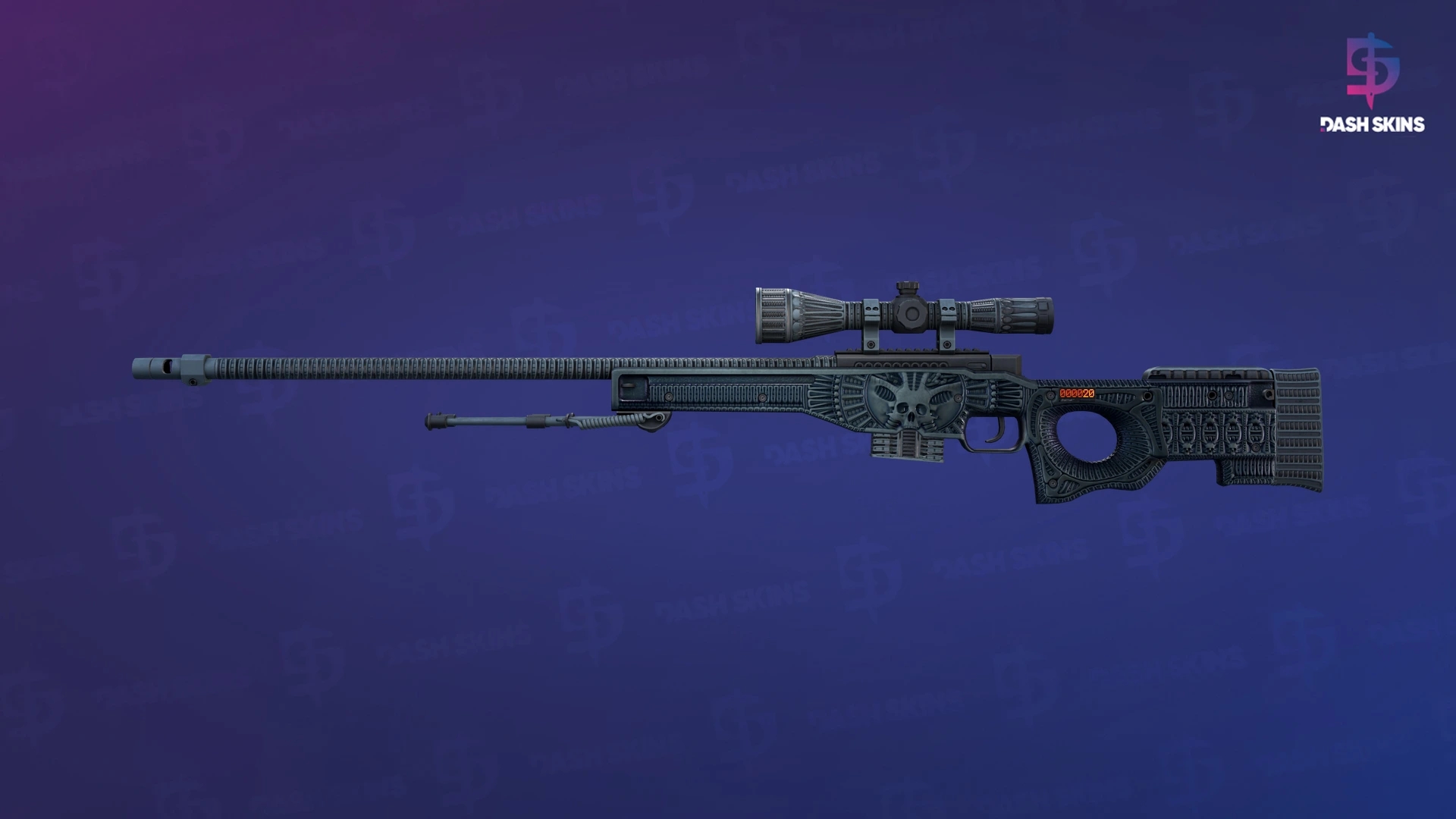 StatTrak™ AWP | Exoskeleton (Field-Tested) Screenshot Playside