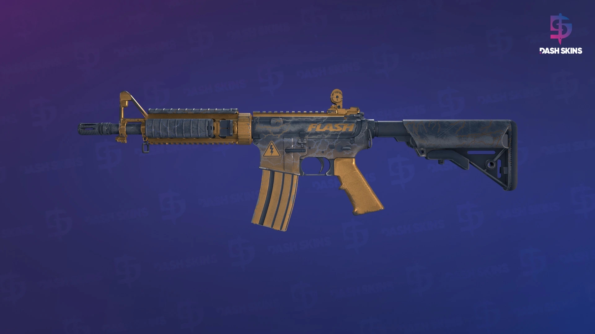 M4A4 | Sheet Lightning (Field-Tested) Screenshot Playside