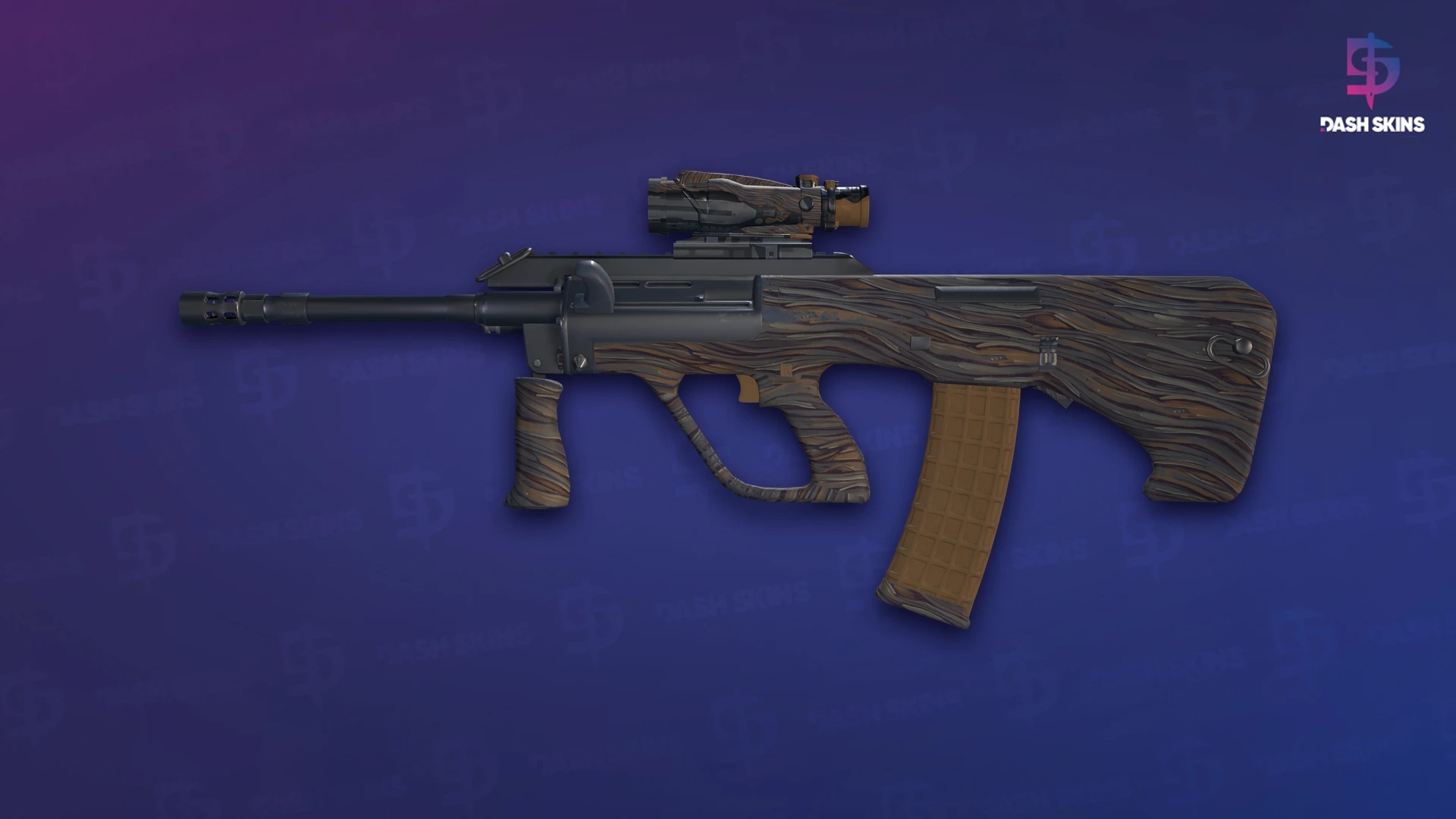 Souvenir AUG | Spalted Wood (Factory New) Screenshot Playside
