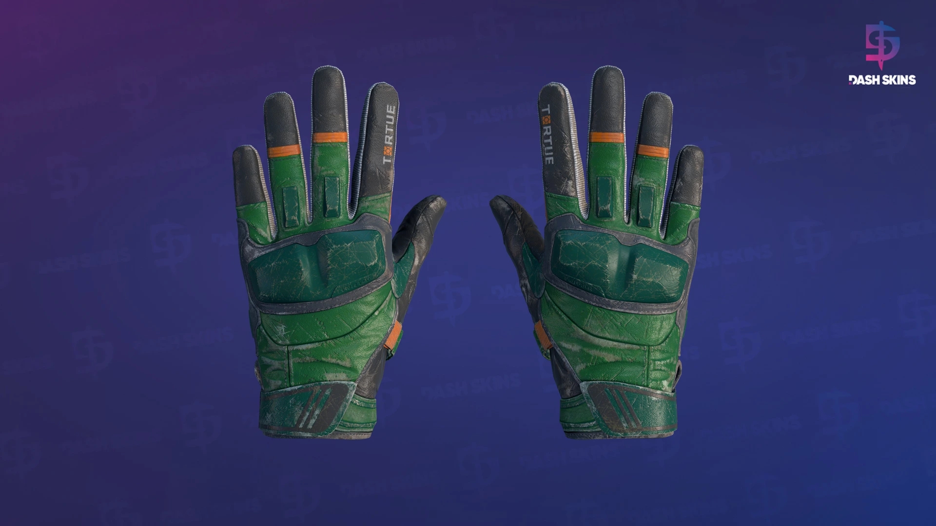 ★ Moto Gloves | Turtle (Battle-Scarred) Screenshot Playside