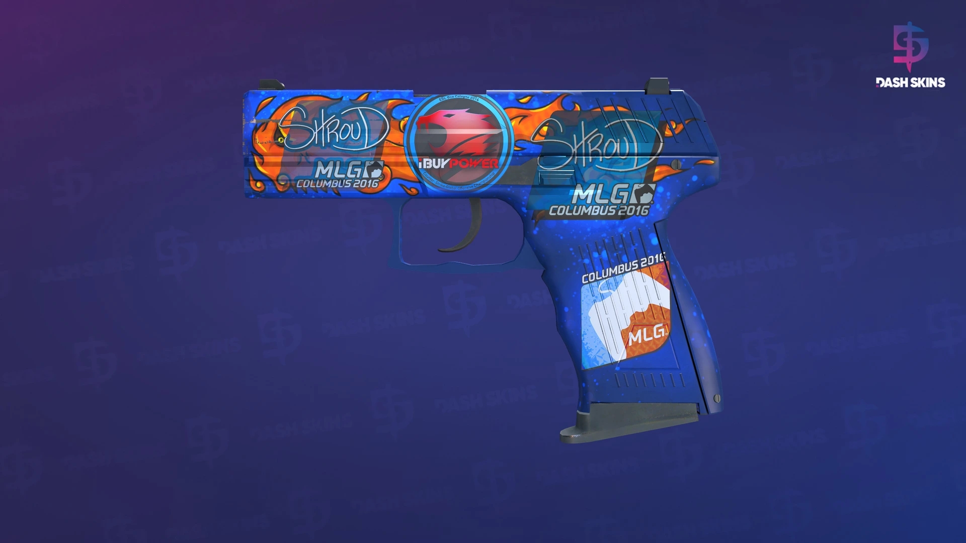 P2000 | Fire Elemental (Minimal Wear) Screenshot Playside