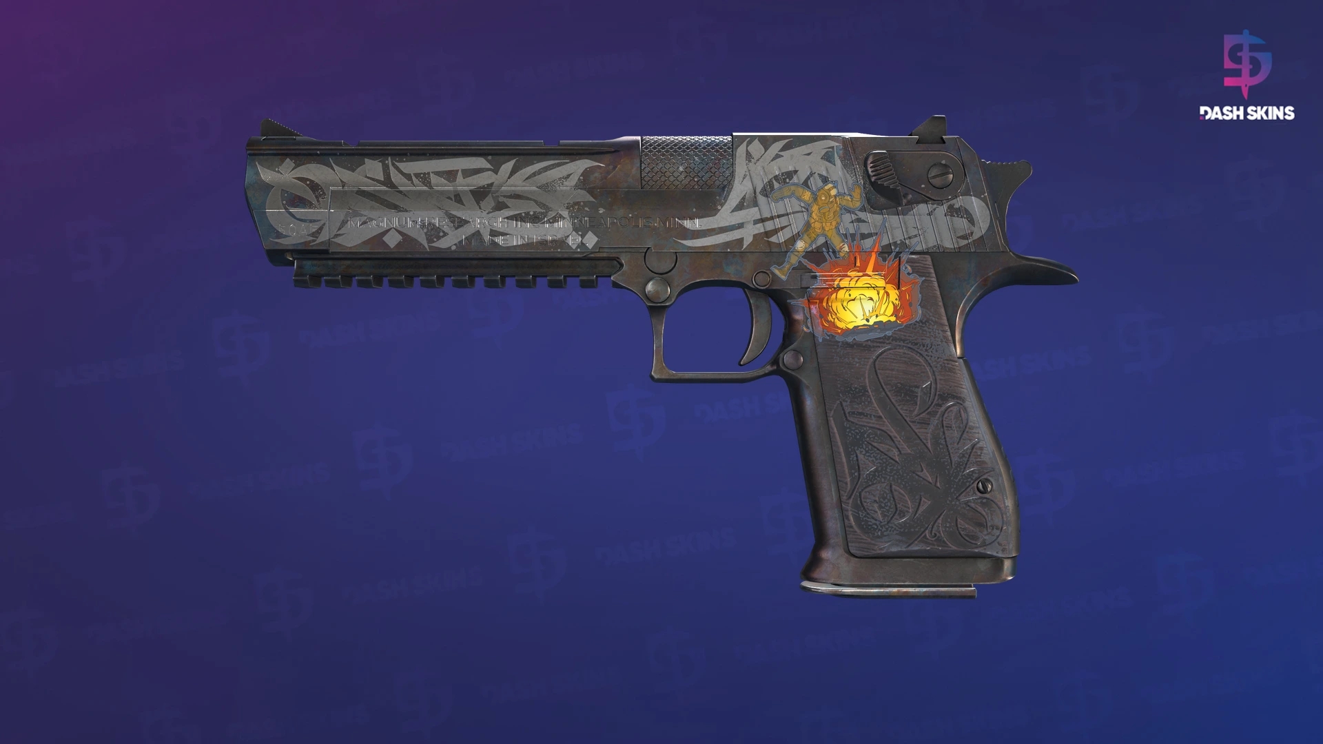 Desert Eagle | Calligraffiti (Field-Tested) Screenshot Playside