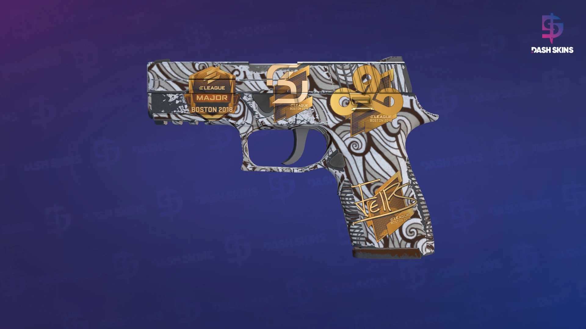 Souvenir P250 | Gunsmoke (Field-Tested) Screenshot Playside