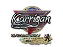 Sticker | karrigan (Glitter, Champion) | Antwerp 2022