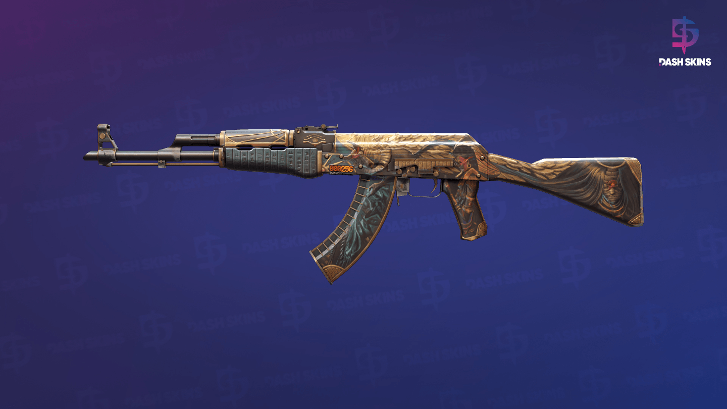 StatTrak™ AK-47 | Legion of Anubis (Minimal Wear) Screenshot Playside