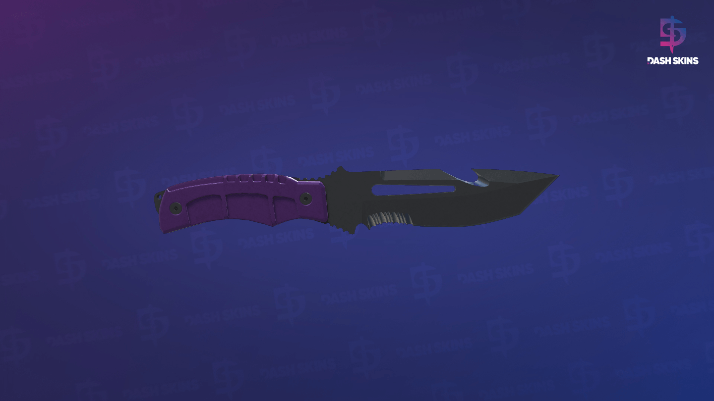 ★ Survival Knife | Ultraviolet (Field-Tested) Screenshot Playside