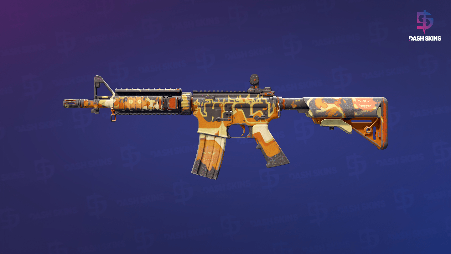 M4A4 | Hellish (Battle-Scarred) Screenshot Playside