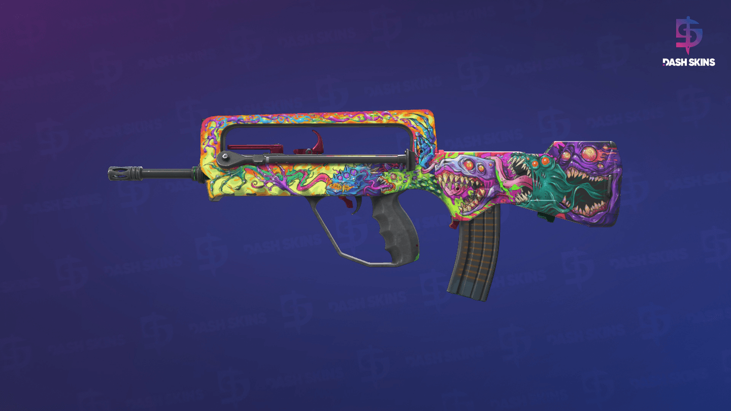 FAMAS | Bad Trip (Field-Tested) Screenshot Playside