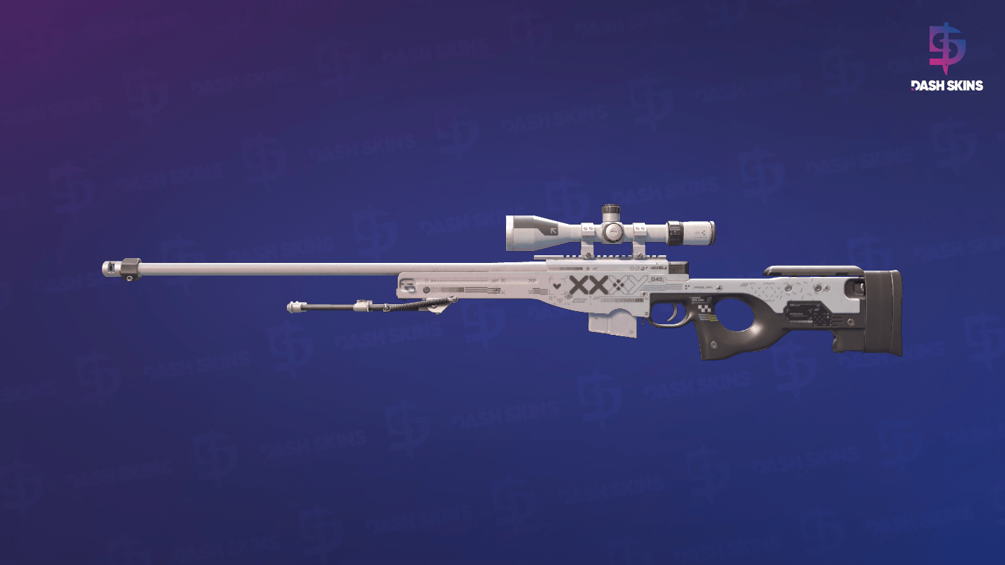 AWP | Printstream (Well-Worn) Screenshot Playside