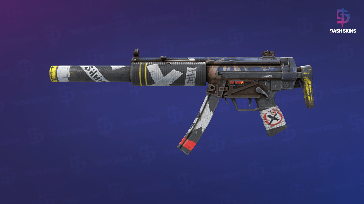 StatTrak™ MP5-SD | Kitbash (Well-Worn) Screenshot Playside
