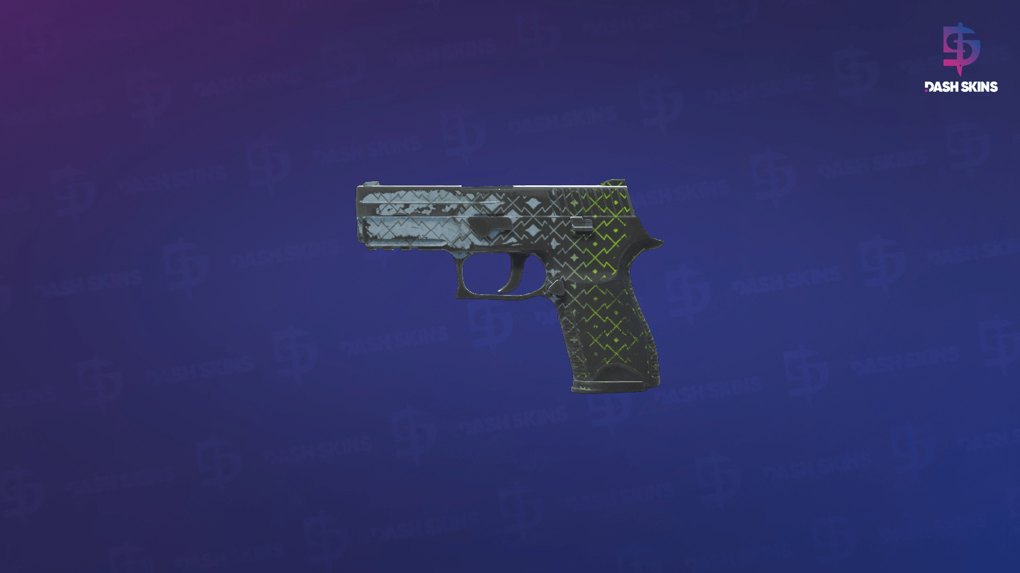 P250 | Mint Kimono (Well-Worn) Screenshot Playside
