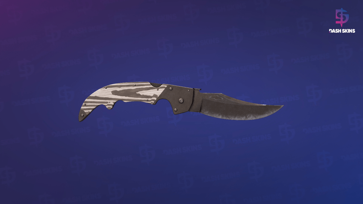 ★ Falchion Knife | Black Laminate (Field-Tested) Screenshot Playside