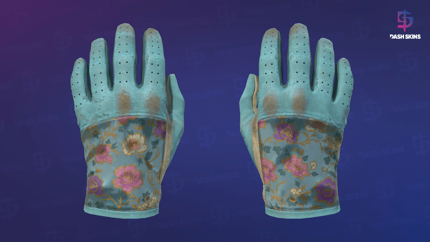 ★ Driver Gloves | Brocade Flowers (Battle-Scarred) Screenshot Playside