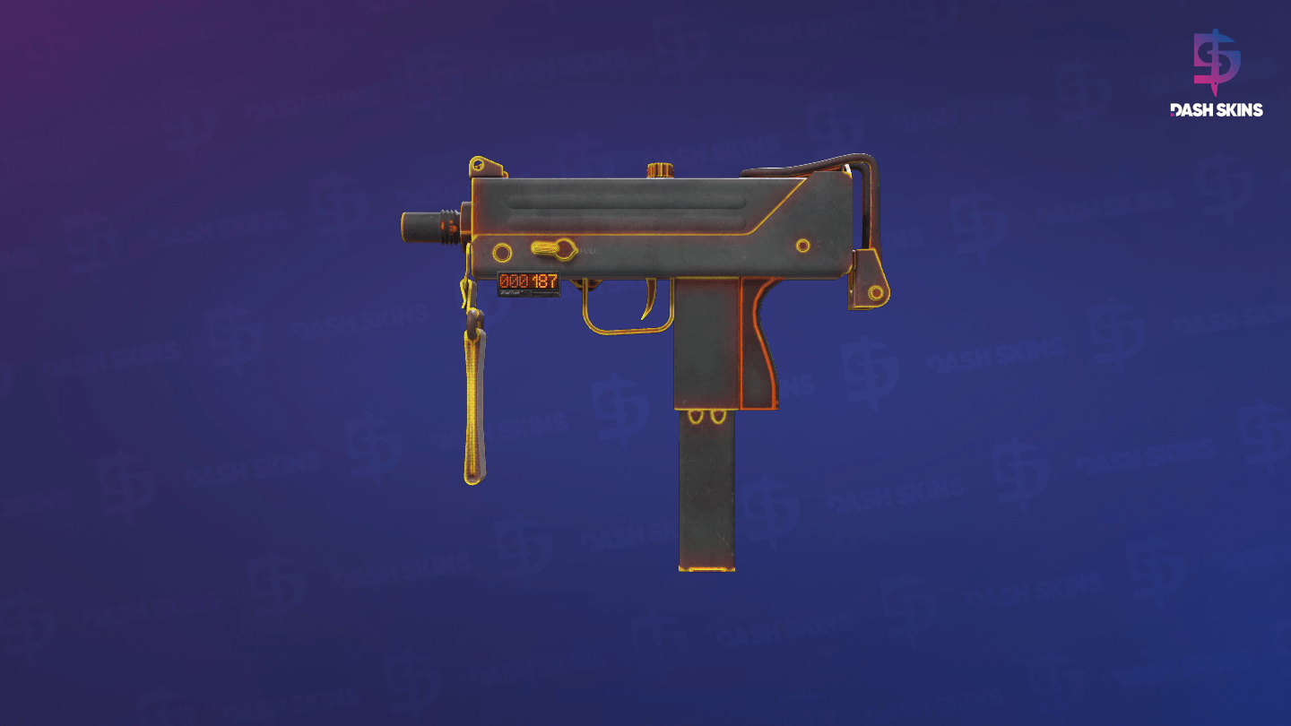 StatTrak™ MAC-10 | Heat (Battle-Scarred) Screenshot Playside