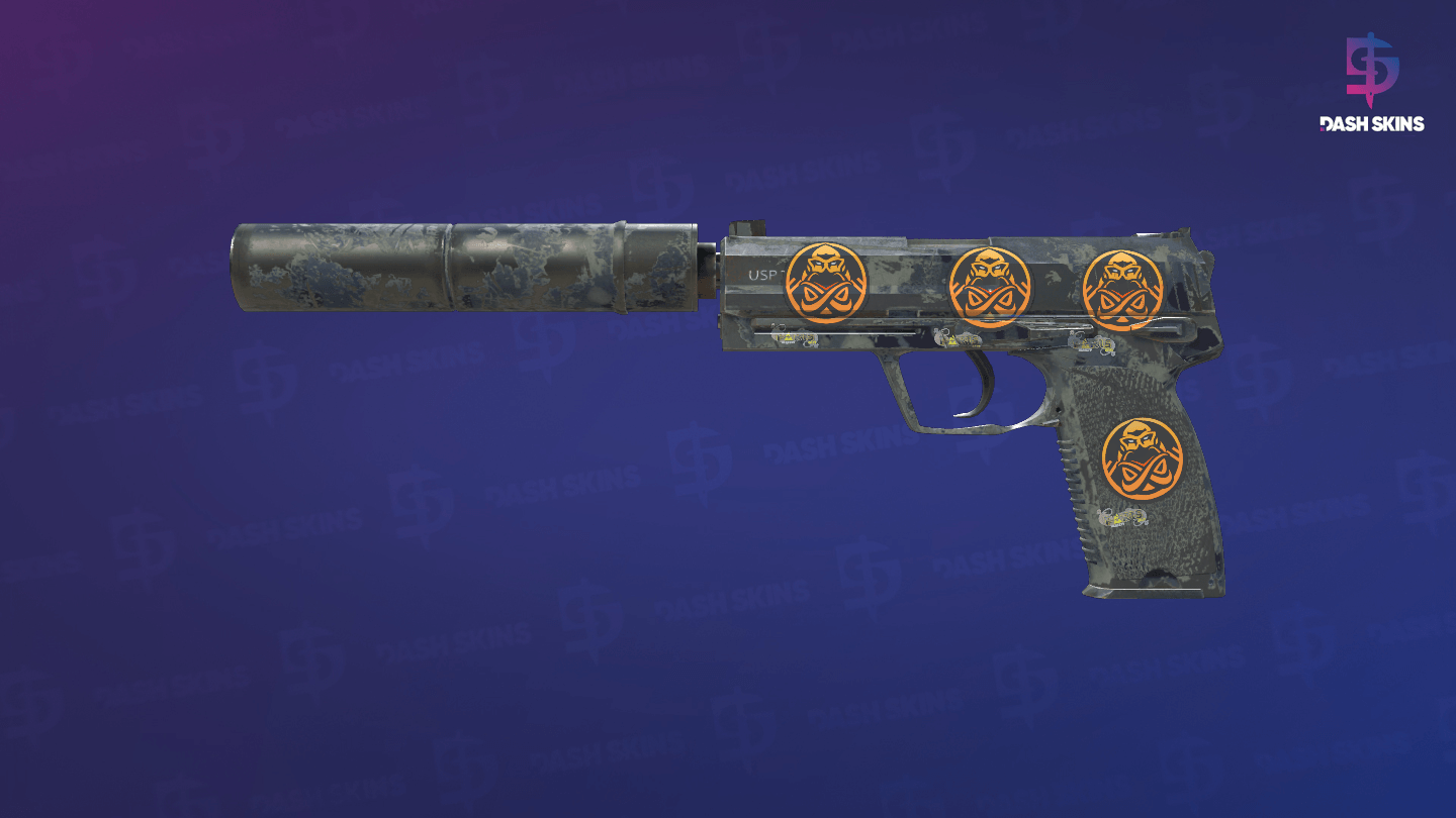 USP-S | Night Ops (Well-Worn) Screenshot Playside