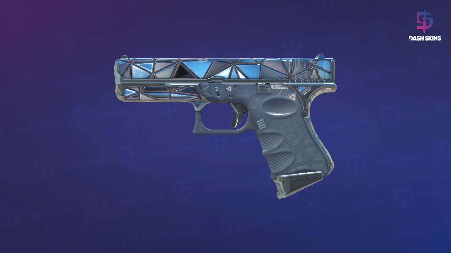 Glock-18 | Mirror Mosaic (Minimal Wear) Screenshot Playside