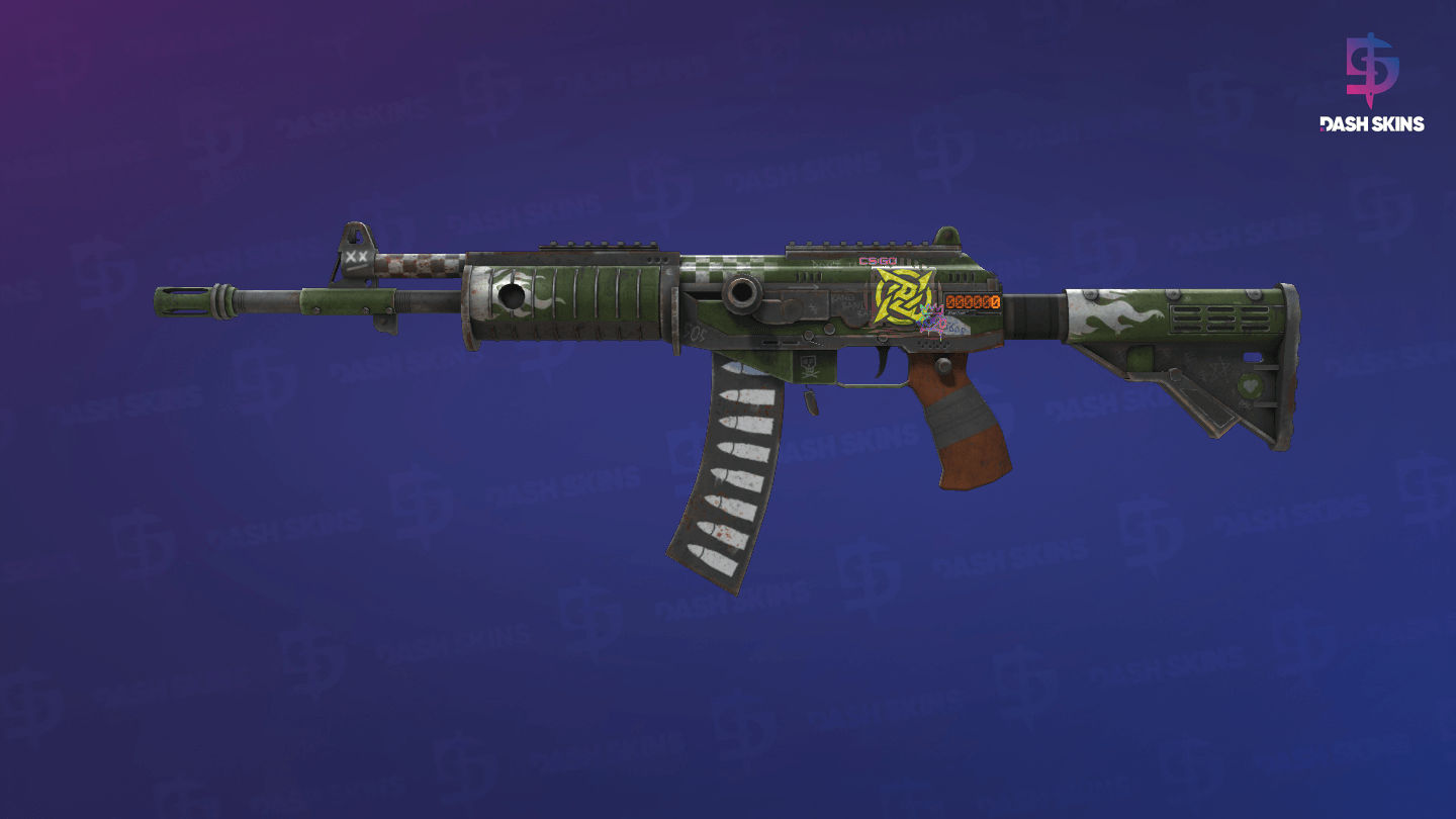 StatTrak™ Galil AR | Vandal (Well-Worn) Screenshot Playside