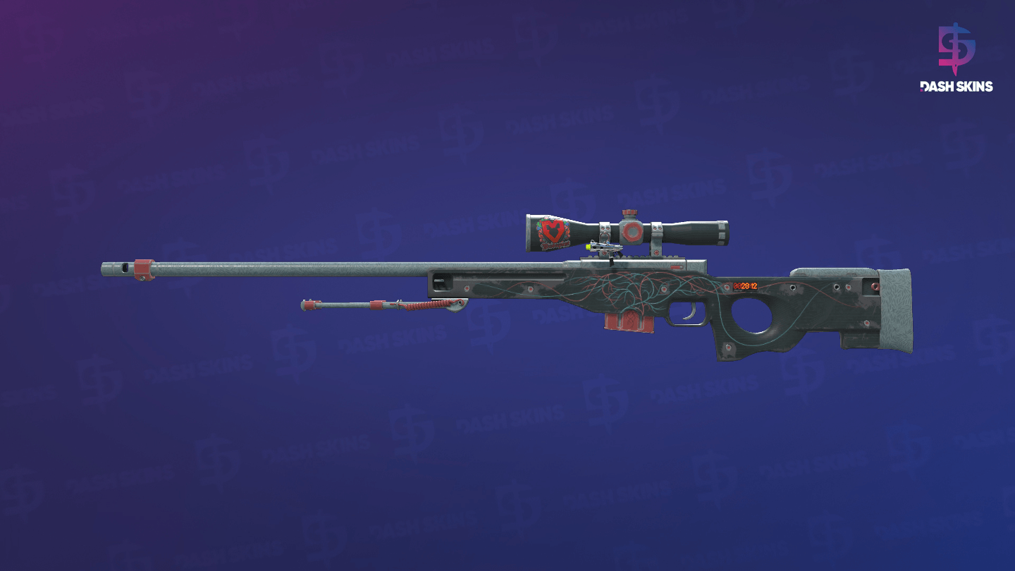 StatTrak™ AWP | Capillary (Field-Tested) Screenshot Playside