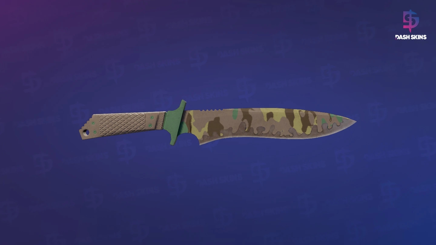 ★ Classic Knife | Boreal Forest (Well-Worn) Screenshot Playside