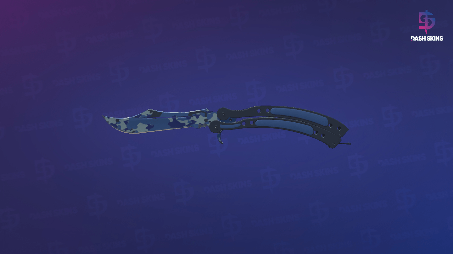 ★ Butterfly Knife | Bright Water (Minimal Wear) Screenshot Playside