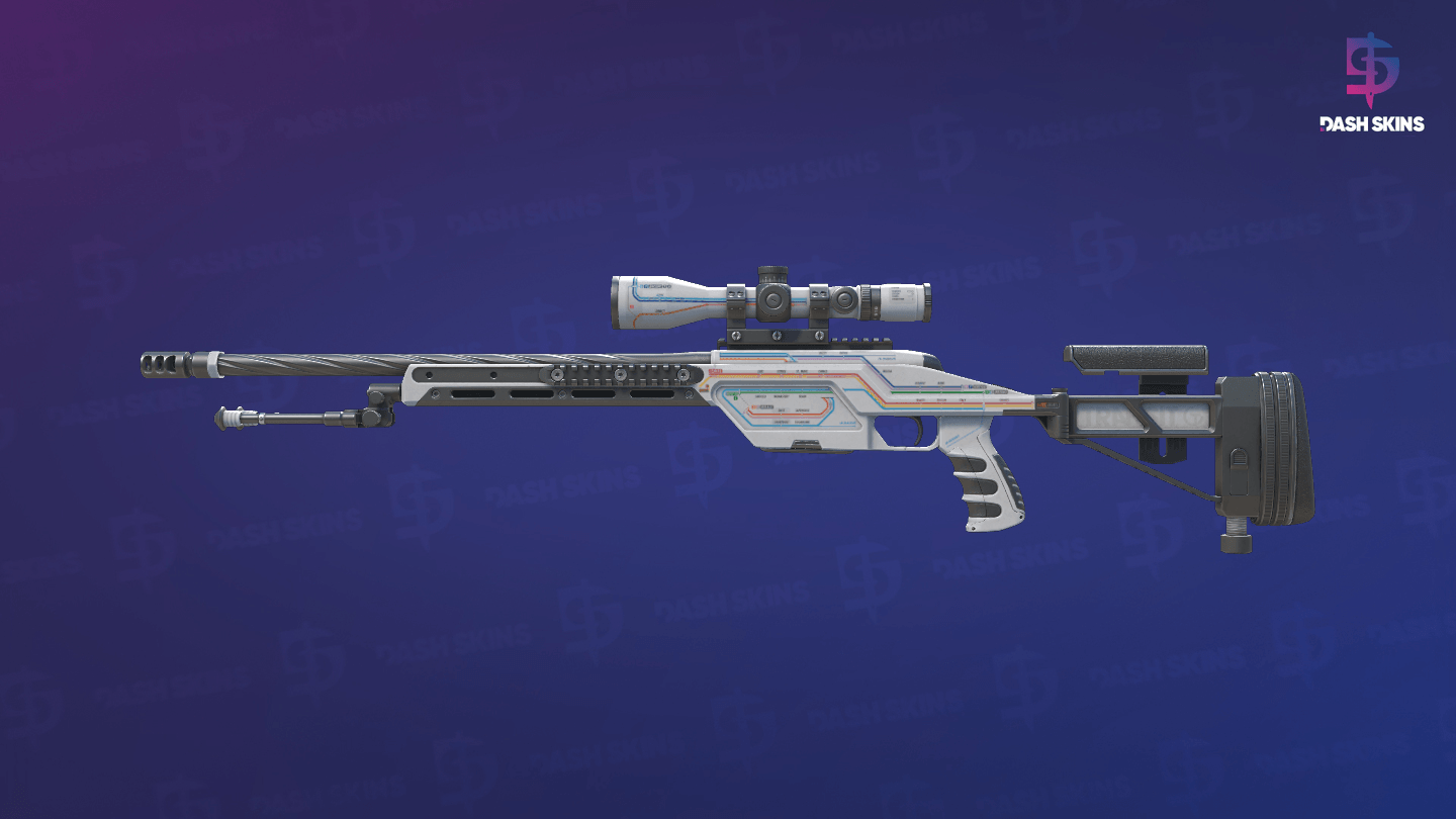 SSG 08 | Rapid Transit (Minimal Wear) Screenshot Playside