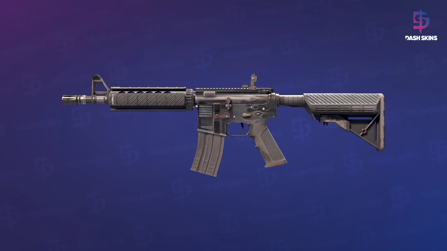 M4A4 | Magnesium (Battle-Scarred) Screenshot Playside