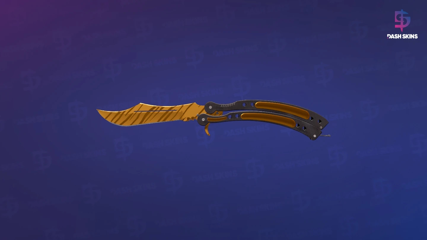 ★ Butterfly Knife | Tiger Tooth (Factory New) Screenshot Playside