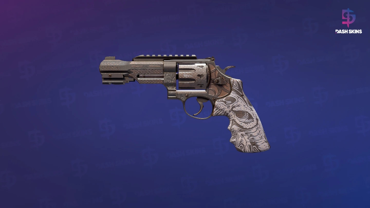 R8 Revolver | Bone Forged (Factory New) Screenshot Playside