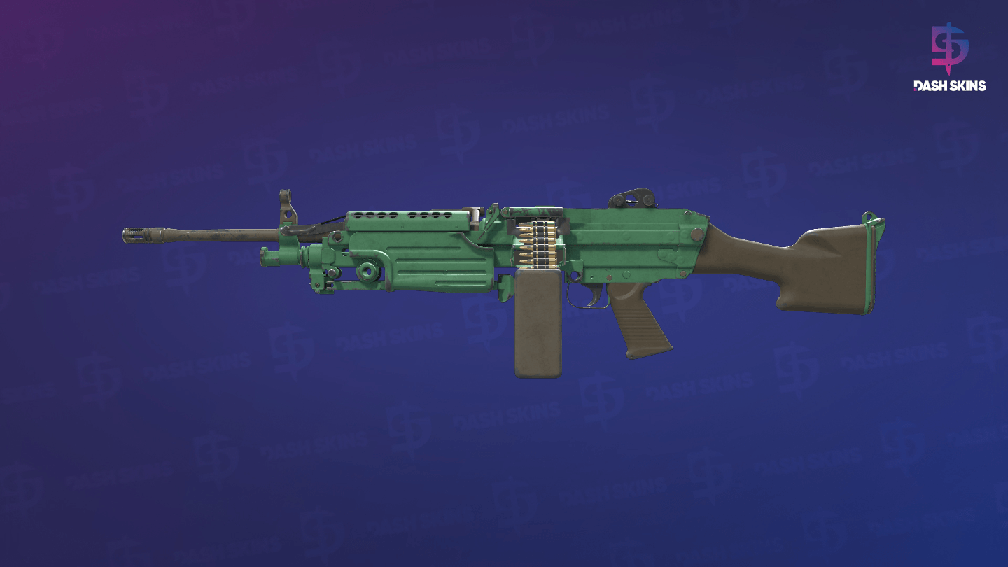 M249 | Jungle (Well-Worn) Screenshot Playside