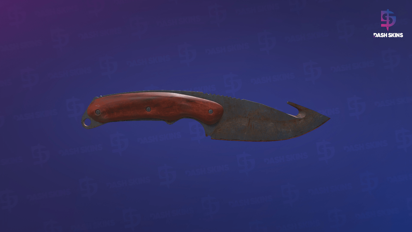 ★ Gut Knife | Rust Coat (Battle-Scarred) Screenshot Playside