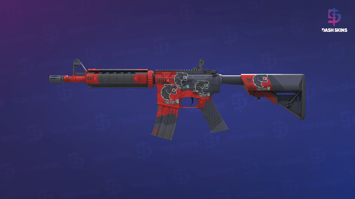 StatTrak™ M4A4 | Evil Daimyo (Minimal Wear) Screenshot Playside