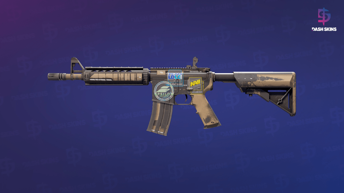 M4A4 | Desert-Strike (Field-Tested) Screenshot Playside