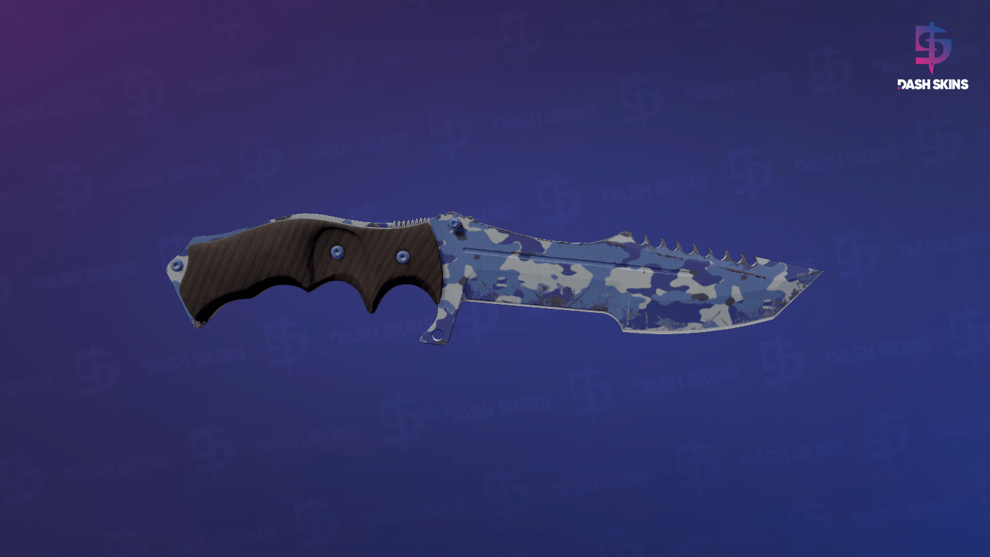 ★ Huntsman Knife | Bright Water (Field-Tested) Screenshot Playside