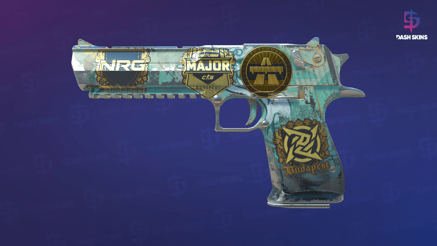 Souvenir Desert Eagle | Tilted (Battle-Scarred) Screenshot Playside