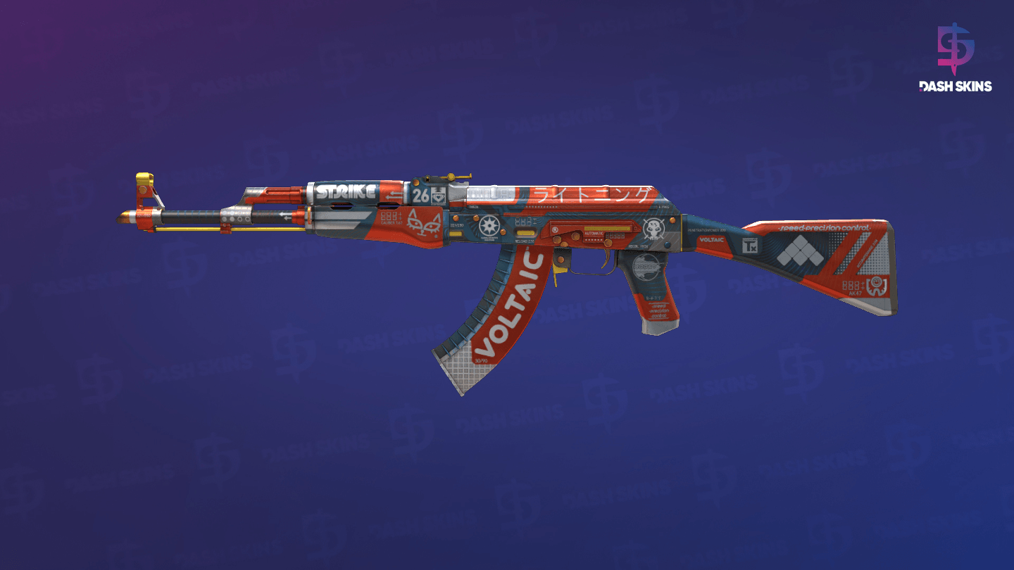 AK-47 | Bloodsport (Minimal Wear) Screenshot Playside