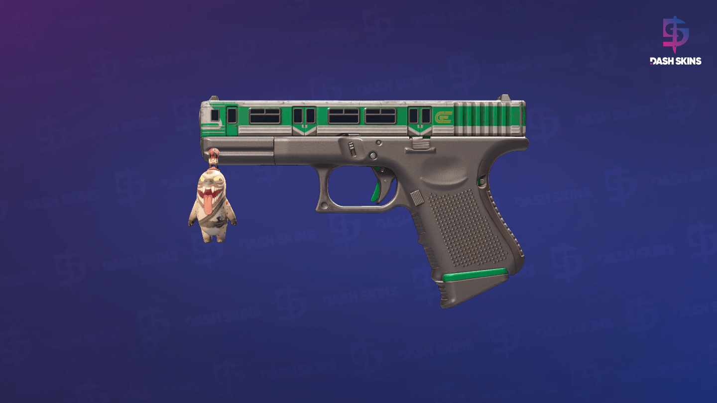 Glock-18 | Green Line (Minimal Wear) Screenshot Playside