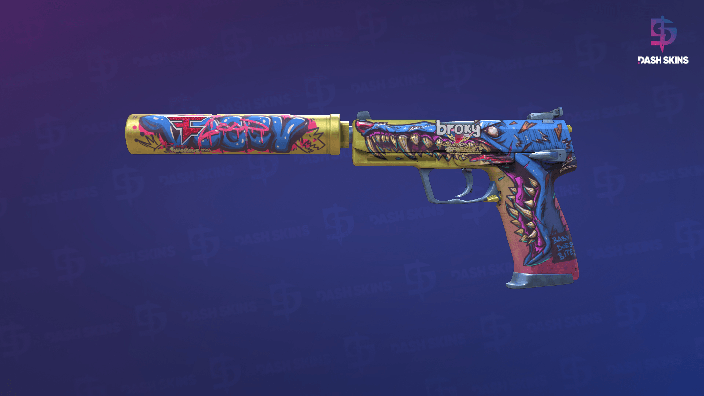 USP-S | Jawbreaker (Minimal Wear) Screenshot Playside