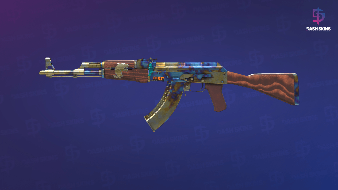 StatTrak™ AK-47 | Case Hardened (Field-Tested) Screenshot Playside