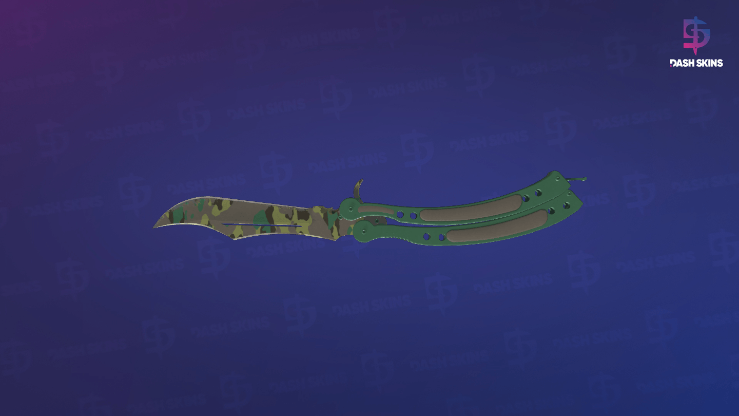 ★ Butterfly Knife | Boreal Forest (Minimal Wear) Screenshot Playside