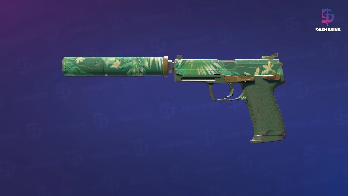 USP-S | Tropical Breeze (Field-Tested) Screenshot Playside