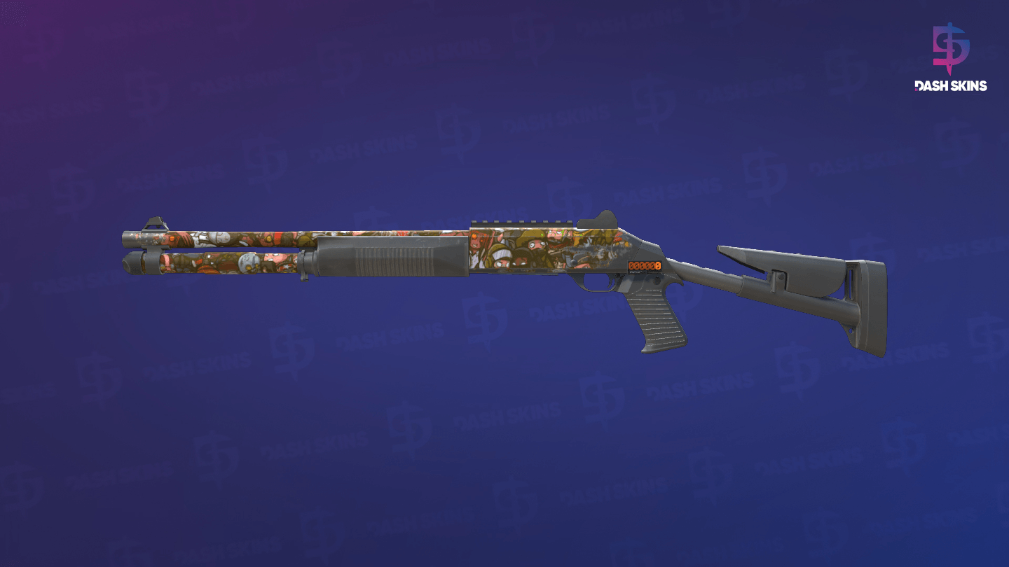 StatTrak™ XM1014 | Zombie Offensive (Field-Tested) Screenshot Playside