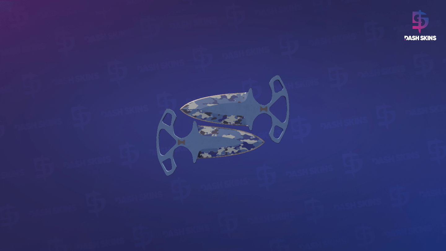 ★ Shadow Daggers | Bright Water (Field-Tested) Screenshot Playside