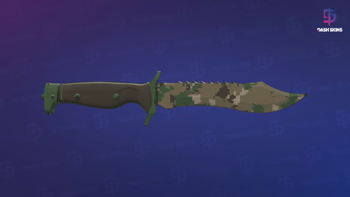 ★ Bowie Knife | Forest DDPAT (Field-Tested) Screenshot Playside