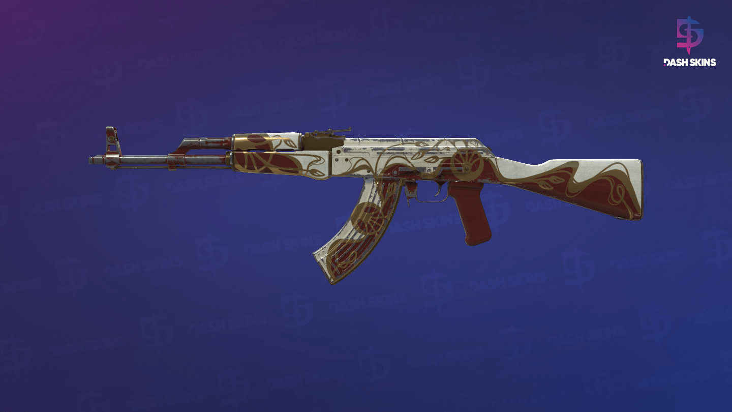 AK-47 | Nouveau Rouge (Well-Worn) Screenshot Playside