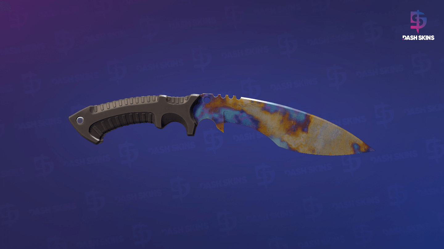 ★ Kukri Knife | Case Hardened (Battle-Scarred) Screenshot Playside