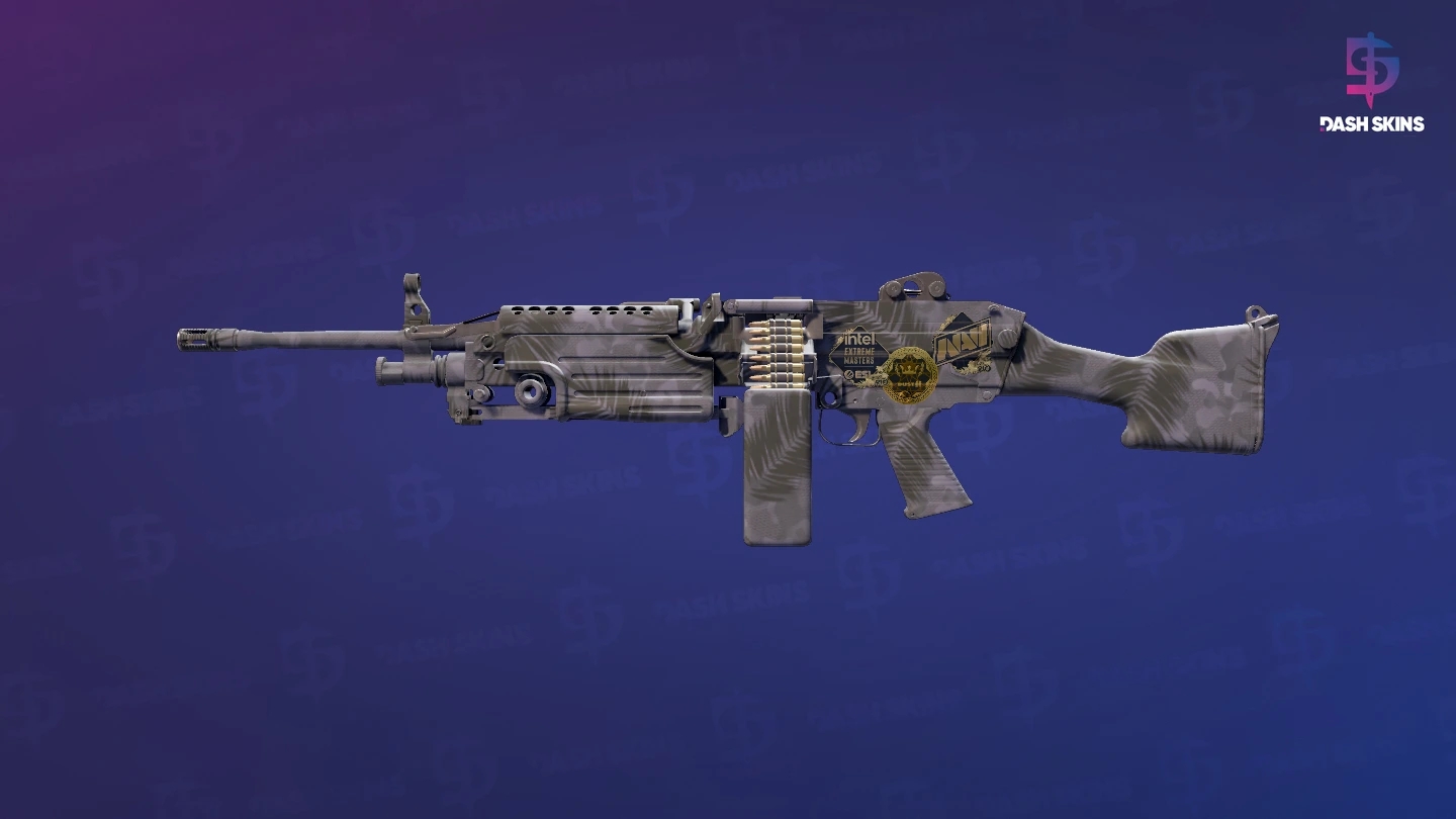 Souvenir M249 | Midnight Palm (Factory New) Screenshot Playside