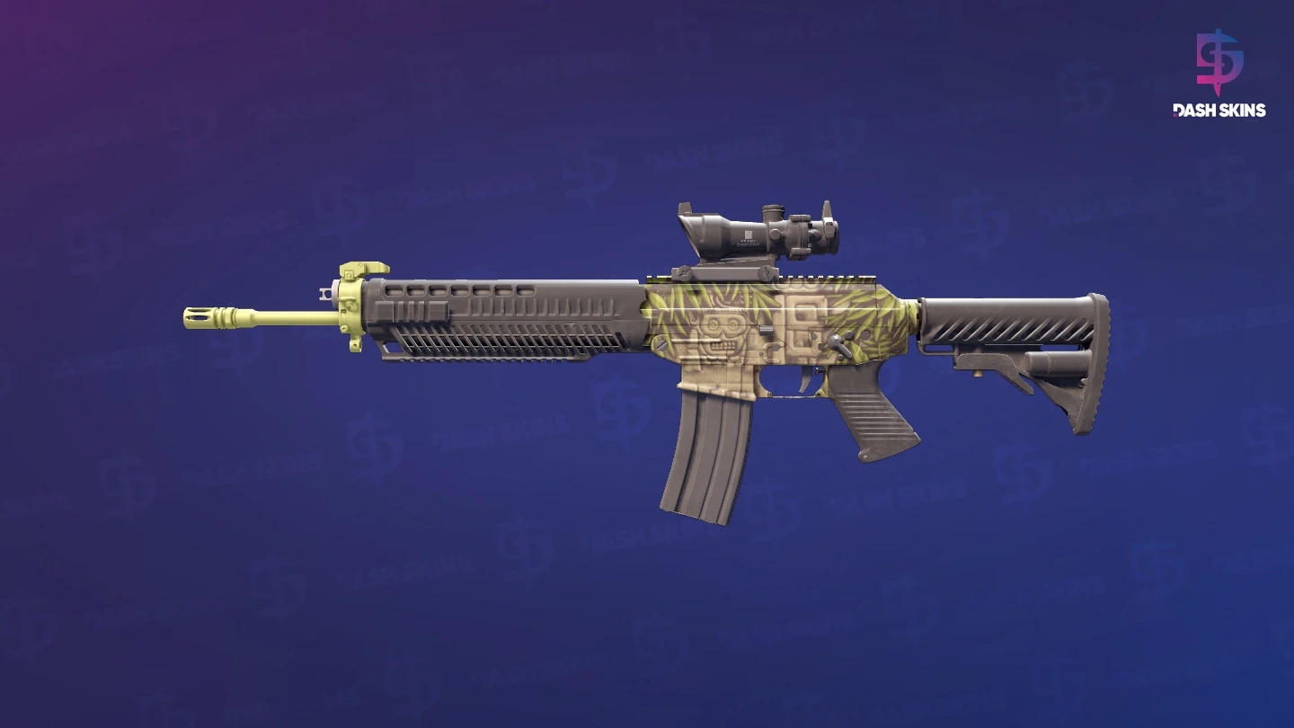 SG 553 | Lush Ruins (Factory New) Screenshot Playside