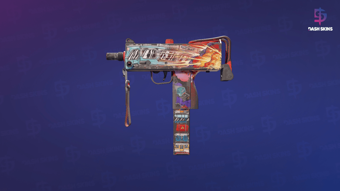 MAC-10 | Derailment (Battle-Scarred) Screenshot Playside