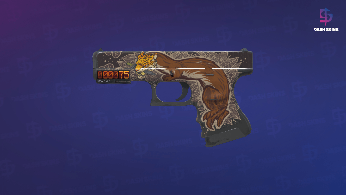 StatTrak™ Glock-18 | Weasel (Well-Worn) Screenshot Playside