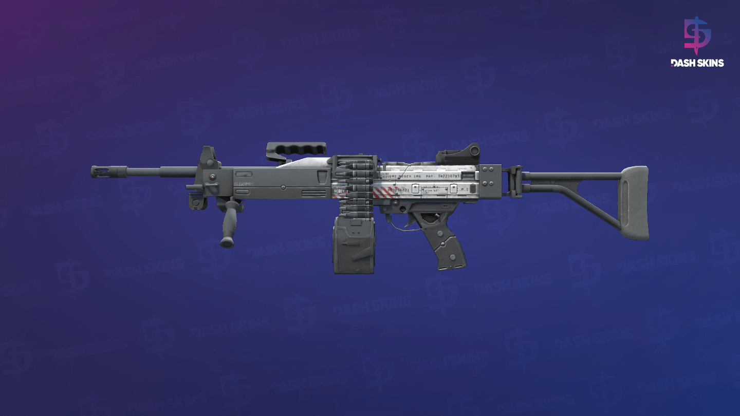 Negev | Prototype (Factory New) Screenshot Playside